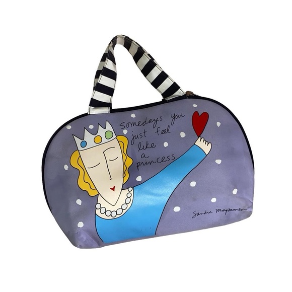 SANDRA MAGSAMEN SILVERSTRI PRINCESS TOILETRY BAG - Picture 1 of 8